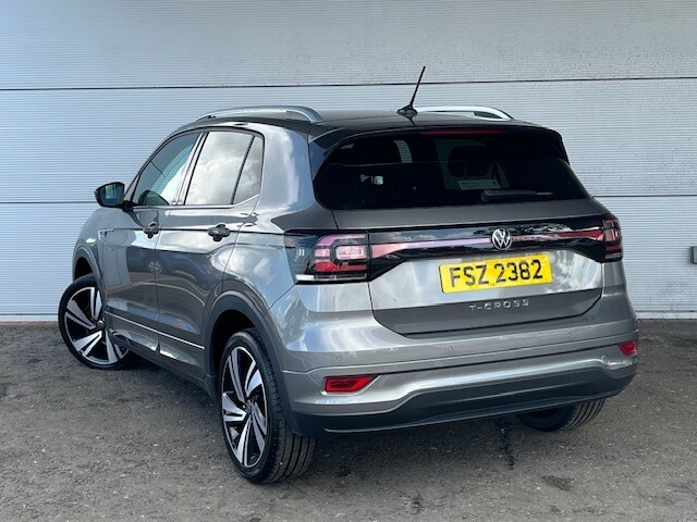 Volkswagen T-Cross 1.0 Tsi R Line 110 Bhp FSZ2382 Grey #5