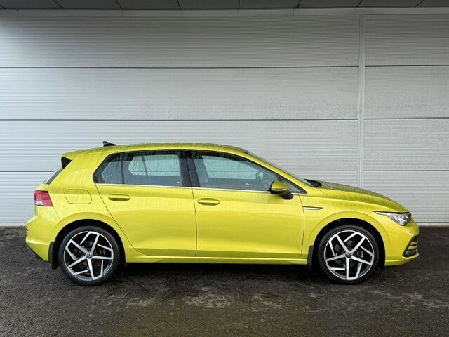 Volkswagen Golf 1.5 Etsi Style 150 Bhp Dsg ESZ7325 Yellow #3