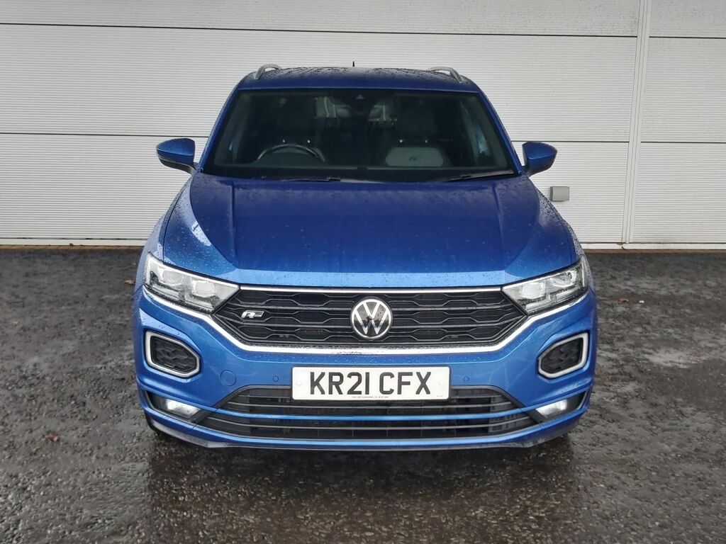 Volkswagen T-Roc 2.0 Tdi R Line 150 Bhp Dsg KR21CFX Blue #2