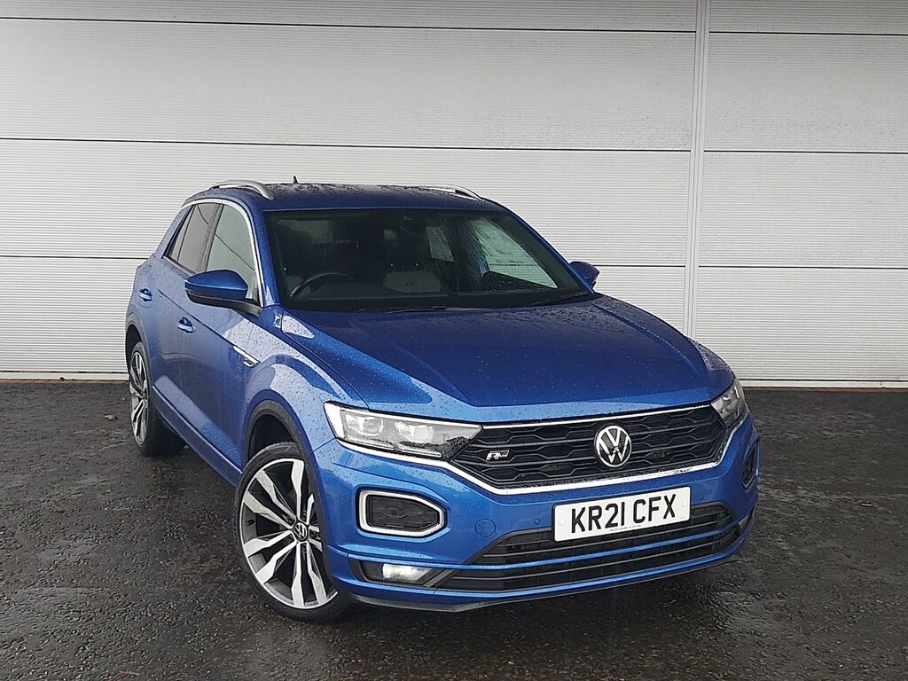 Volkswagen T-Roc 2.0 Tdi R Line 150 Bhp Dsg Blue
