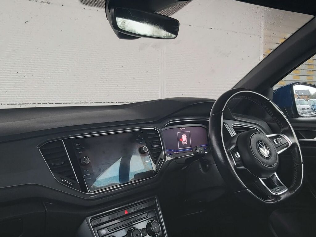 Volkswagen T-Roc 2.0 Tdi R Line 150 Bhp Dsg KR21CFX Blue #6