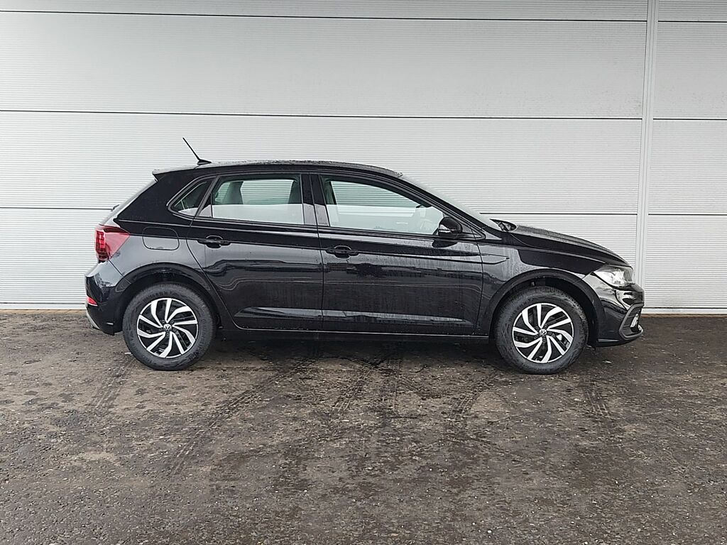 Volkswagen Polo 1.0 Tsi Life 95 Bhp Dsg ISZ7570 Black #3