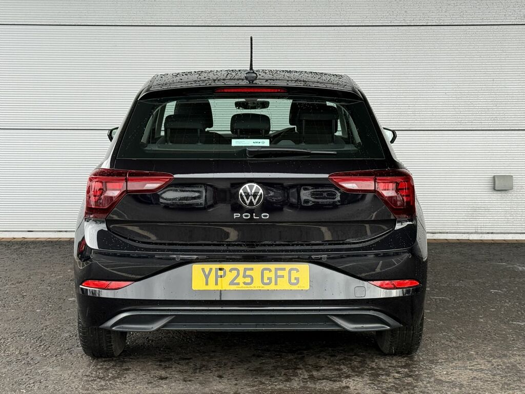Volkswagen Polo 1.0 Tsi Life 95 Bhp YP25GFG Black #4