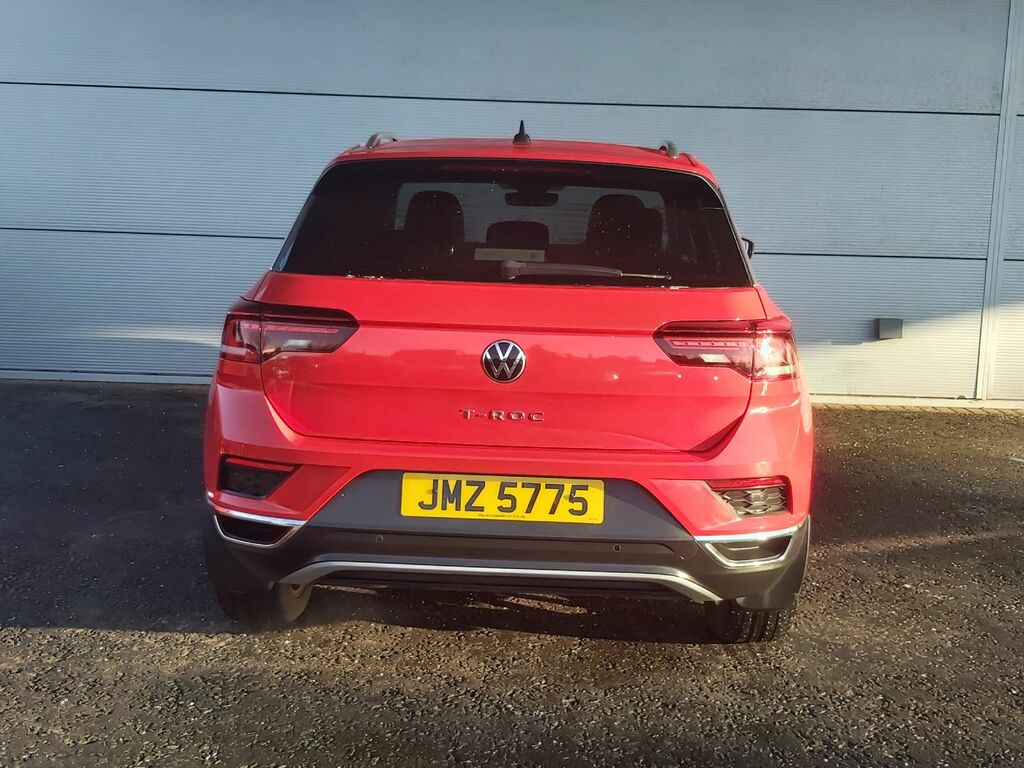 Volkswagen T-Roc 1.5 Tsi Sel 150 Bhp Red #4