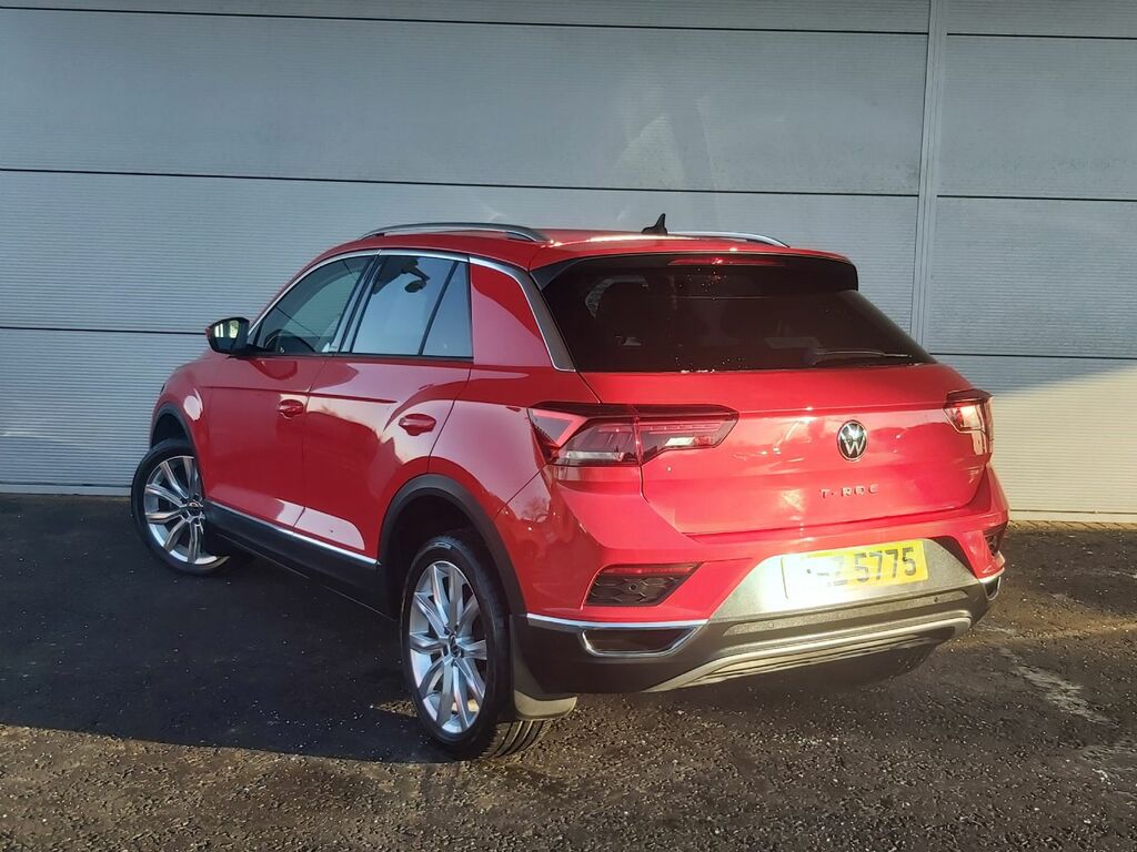 Volkswagen T-Roc 1.5 Tsi Sel 150 Bhp Red #5