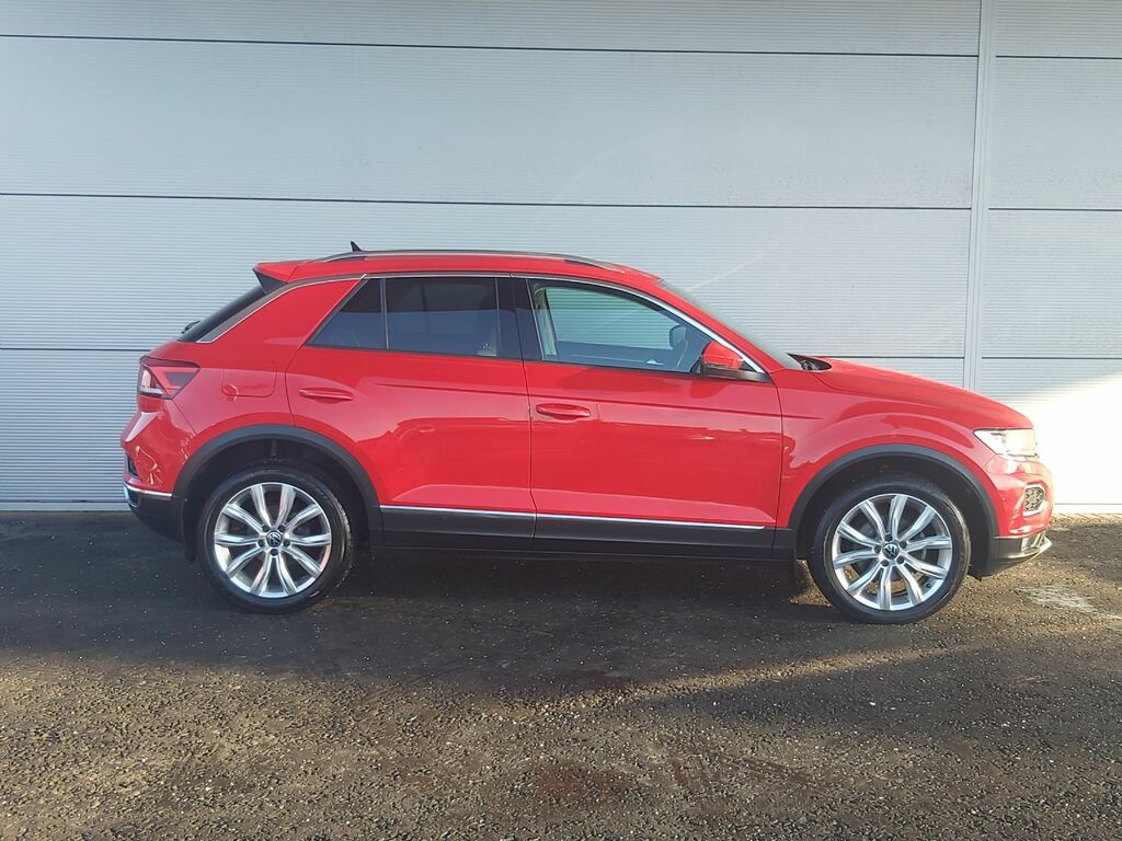 Volkswagen T-Roc 1.5 Tsi Sel 150 Bhp Red #3