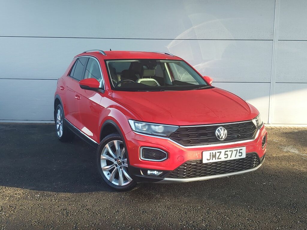 Volkswagen T-Roc 1.5 Tsi Sel 150 Bhp Red