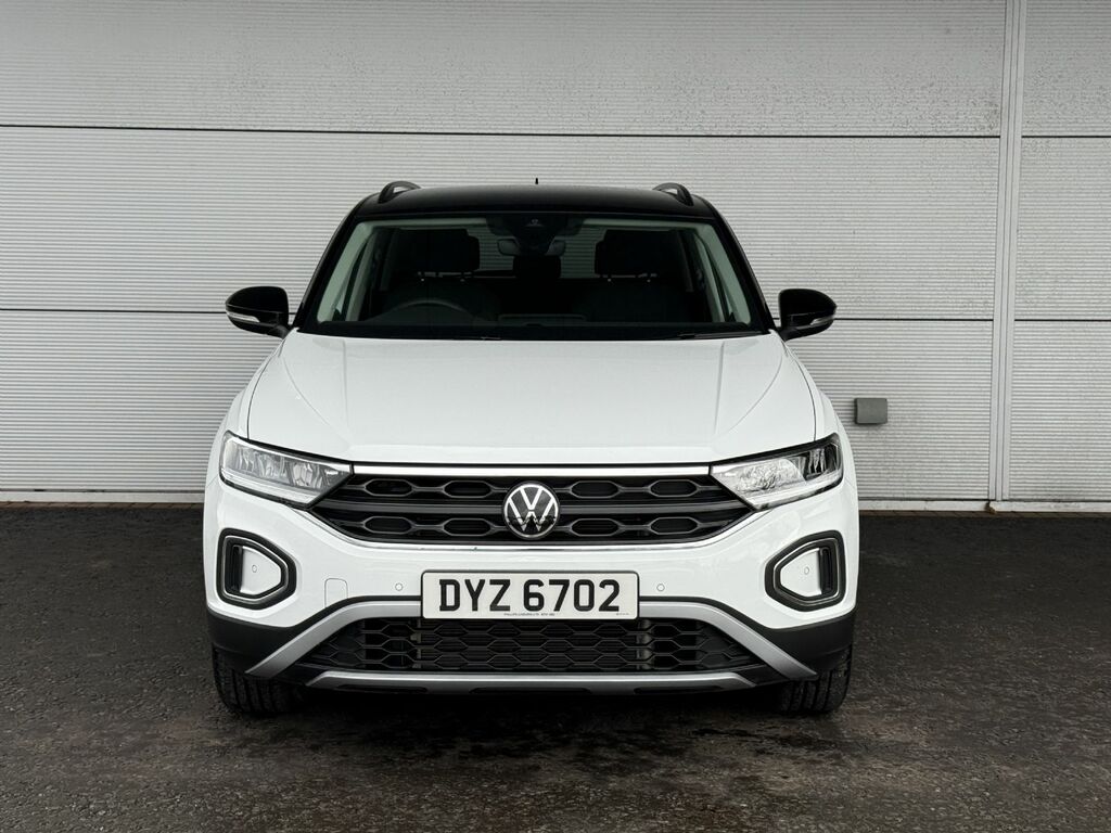 Volkswagen T-Roc 1.0 Tsi Match 115 Bhp DYZ6702 White #2