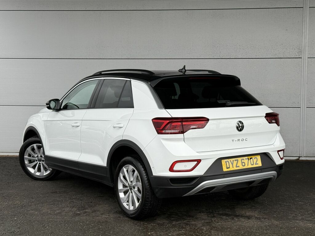 Volkswagen T-Roc 1.0 Tsi Match 115 Bhp DYZ6702 White #5