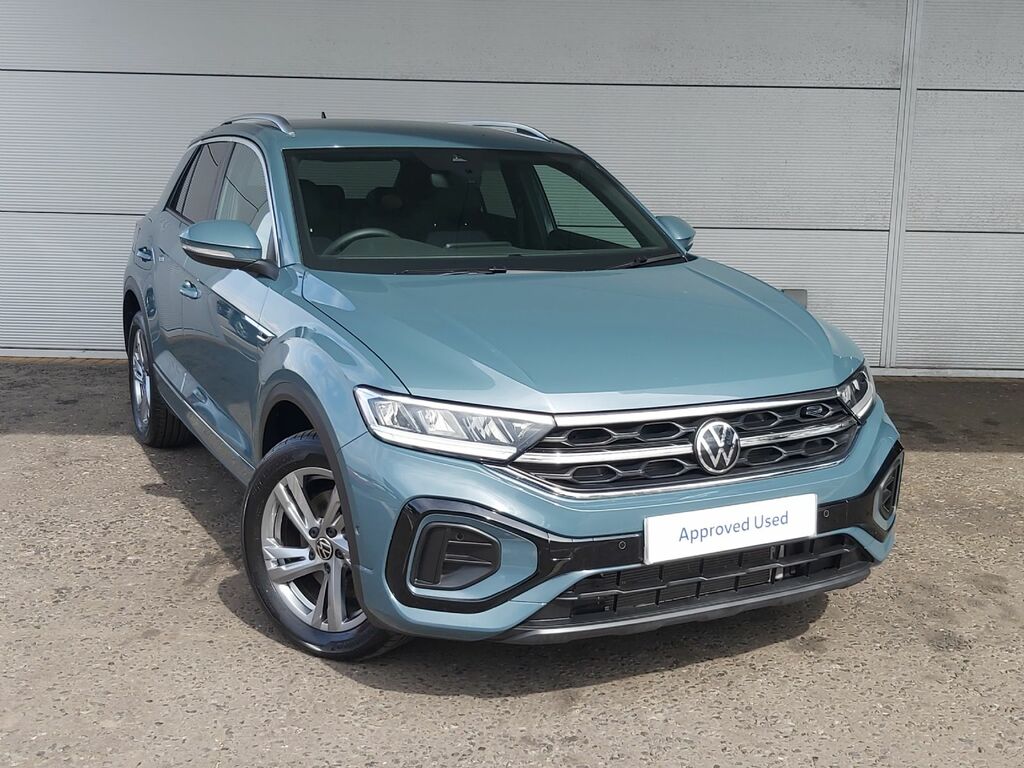 Volkswagen T-Roc 2.0 Tdi R Line 150 Bhp Dsg Blue