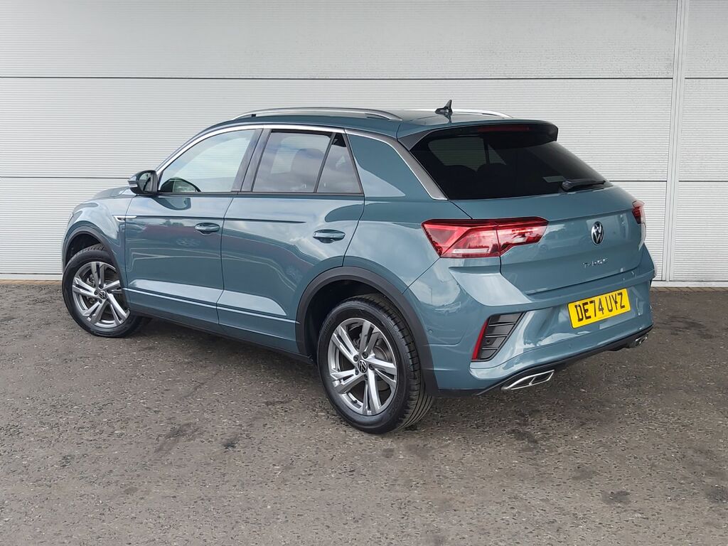 Volkswagen T-Roc 2.0 Tdi R Line 150 Bhp Dsg DE74UYZ Blue #5