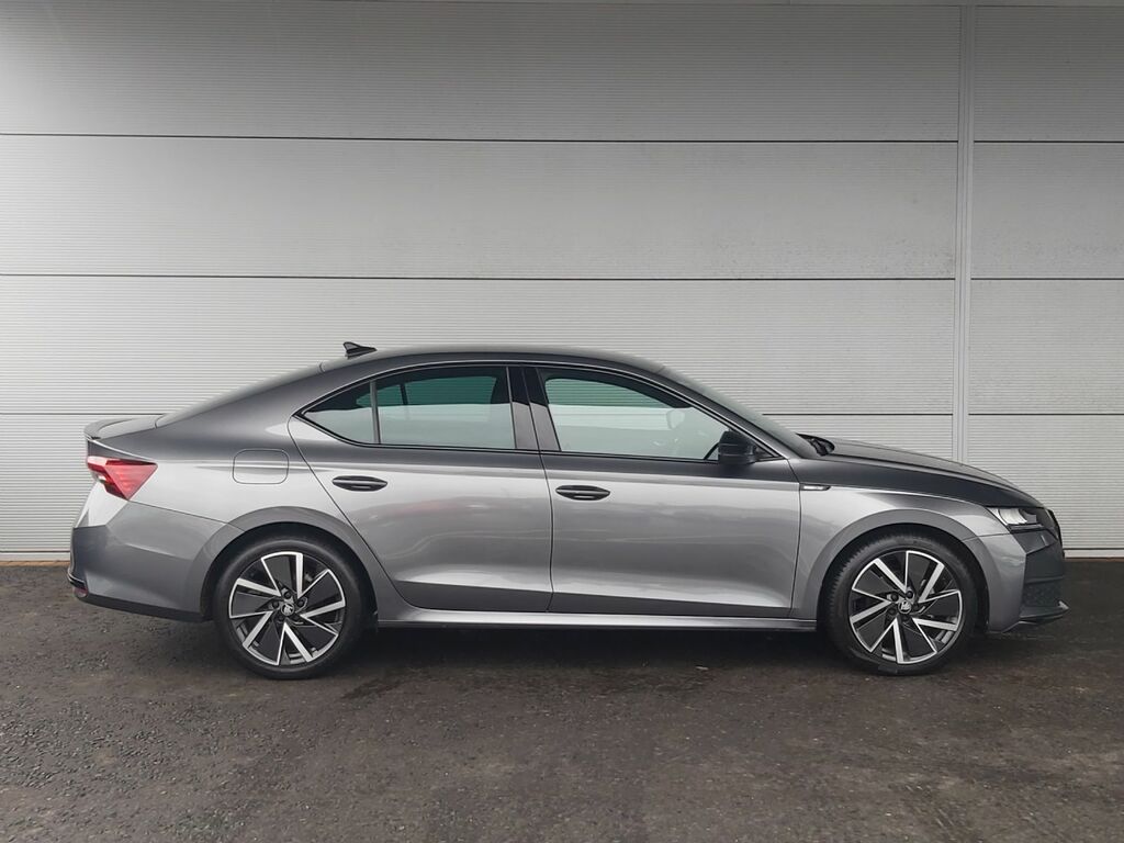 Skoda Octavia 2.0 Tdi Sportline 150 Bhp Dsg EK75KKA Grey #3