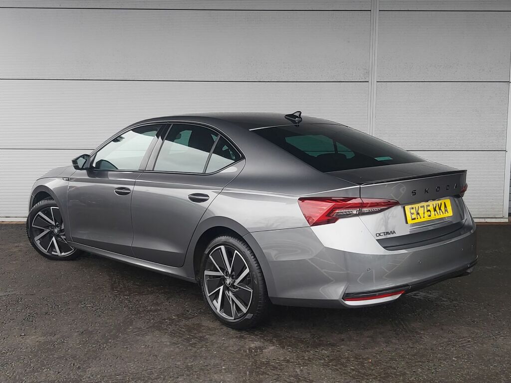 Skoda Octavia 2.0 Tdi Sportline 150 Bhp Dsg EK75KKA Grey #5