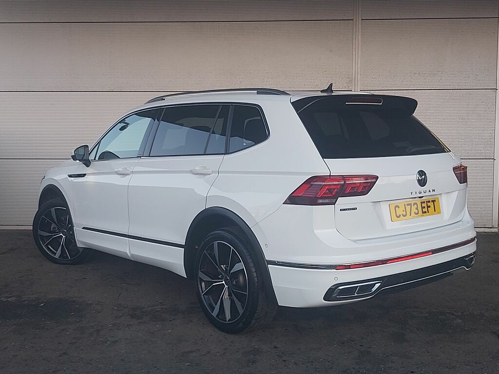 Volkswagen Tiguan Allspace 1.5 Tsi R Line 150 Bhp Dsg CJ73EFT White #5