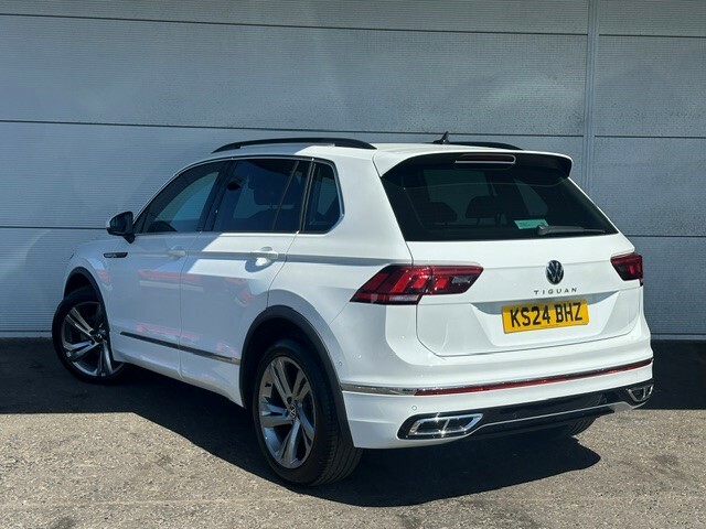Volkswagen Tiguan 2.0 Tdi R Line Edition 150 Bhp Dsg KS24BHZ White #5