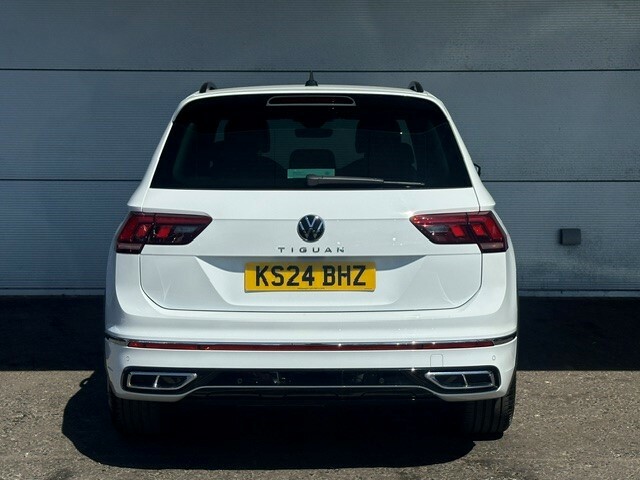 Volkswagen Tiguan 2.0 Tdi R Line Edition 150 Bhp Dsg KS24BHZ White #4