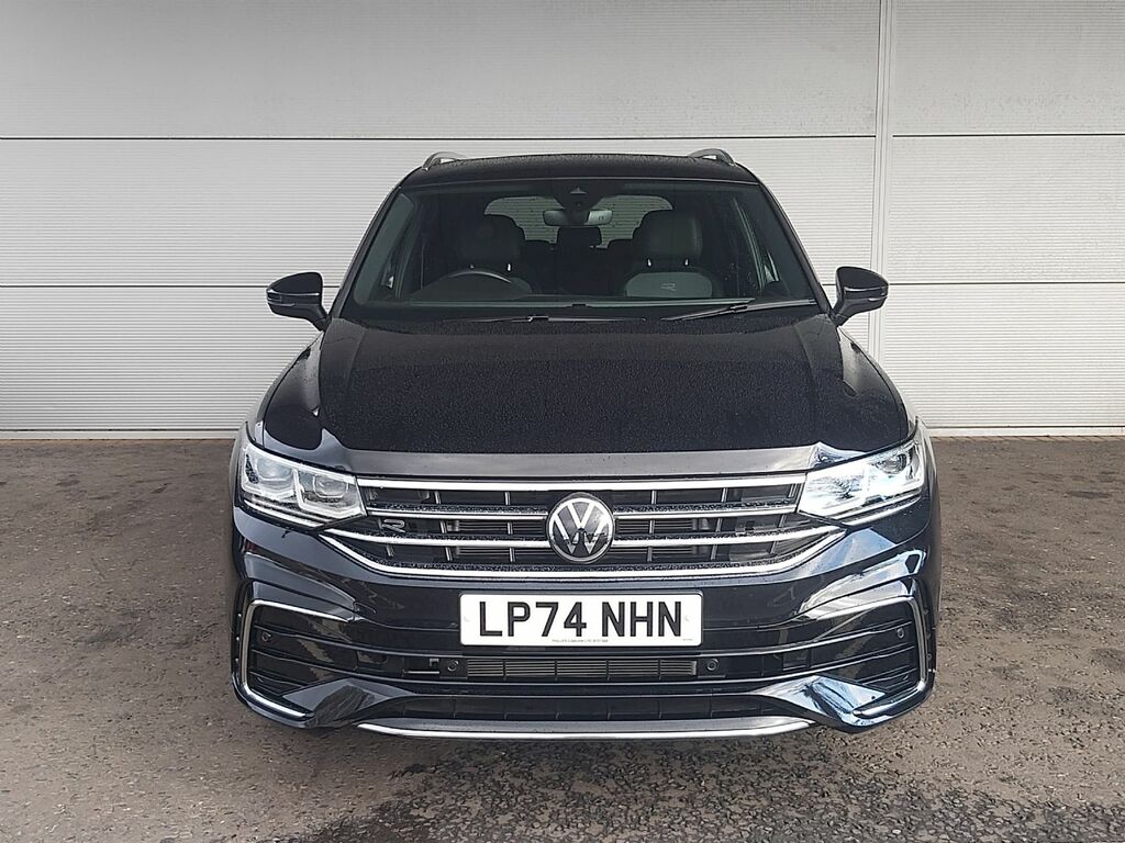 Volkswagen Tiguan Allspace 1.5 Tsi R Line 150 Bhp Dsg Black #2