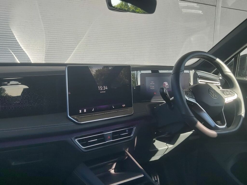 Volkswagen Tiguan 2.0 Tdi R Line 150 Bhp Dsg AJ74FSY Black #6