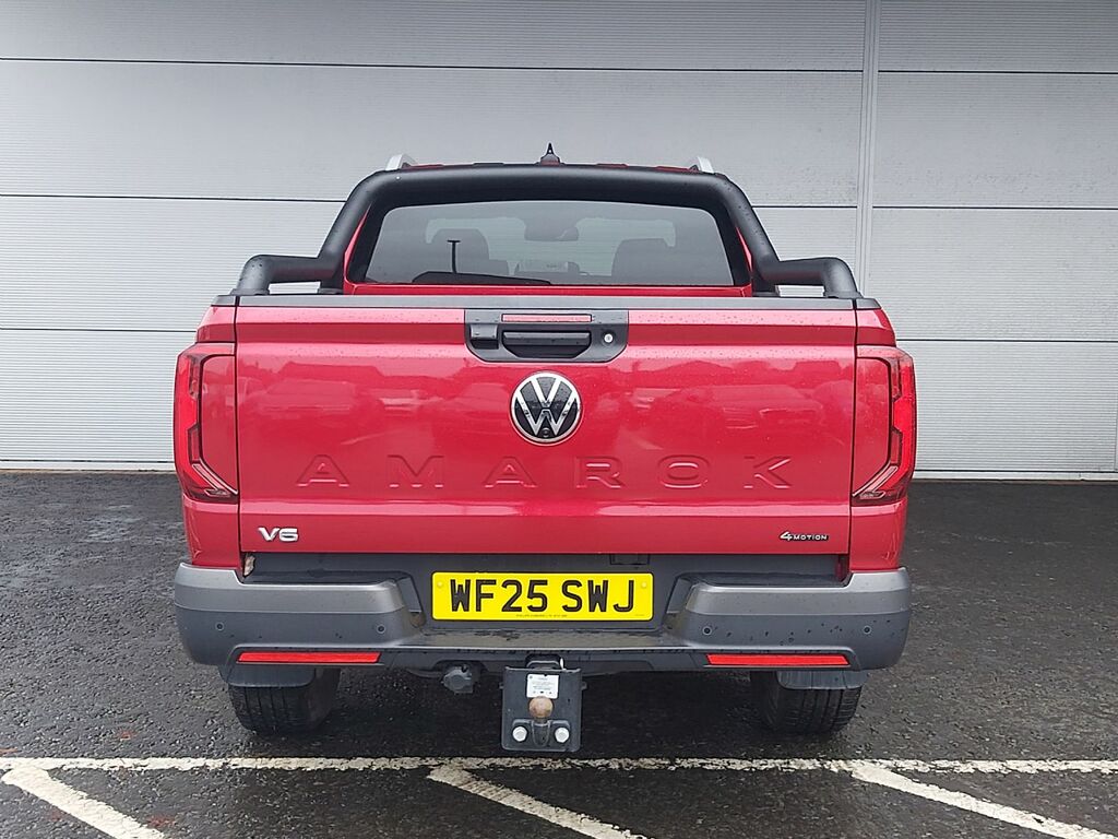 Volkswagen Amarok 3.0 Tdi Panamericana 240 Bhp 4M Dsg Red #4