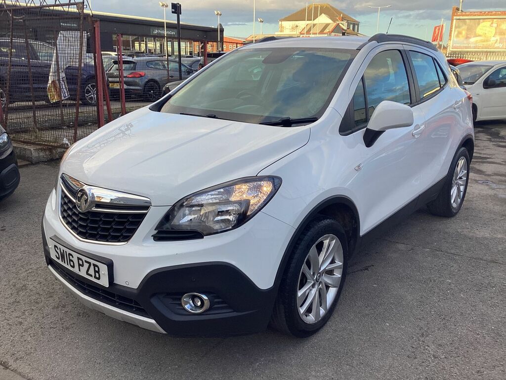 Vauxhall Mokka 1.6I Exclusiv Suv 2Wd Euro 6 S SW16PZB White #2