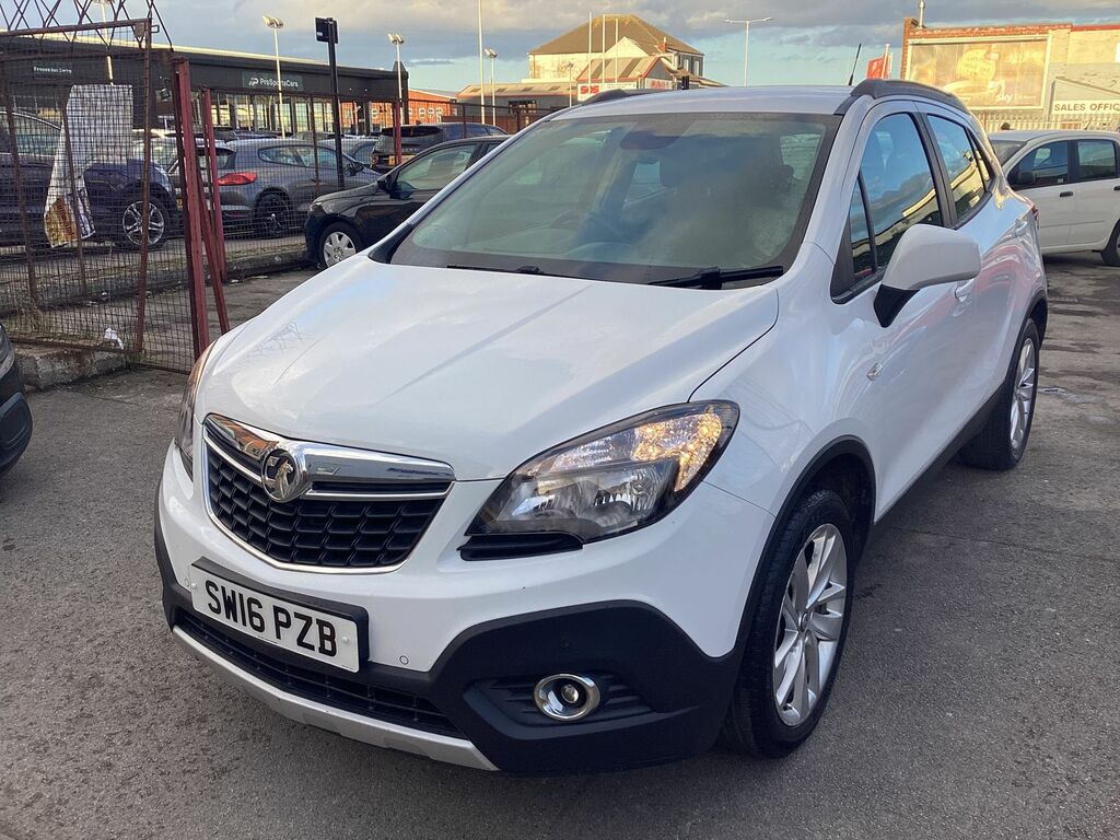 Vauxhall Mokka 1.6I Exclusiv Suv 2Wd Euro 6 S SW16PZB White #6