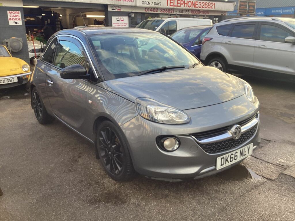 Vauxhall Adam 1.4I Glam Hatchback Euro 6 87 P Grey