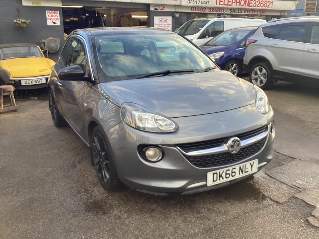 Vauxhall Adam 1.4I Glam Hatchback Euro 6 87 P DK66NLY Grey #4