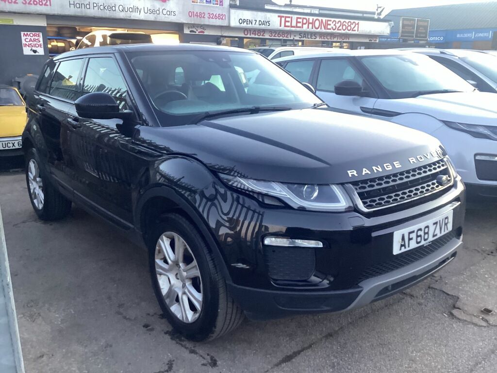 Land Rover Range Rover Evoque 2.0 Ed4 Se Tech Suv Fwd Euro 6 AF68ZVR Black #4