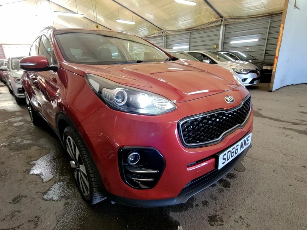 Kia Sportage 1.7 Crdi 3 Suv Euro 6 Ss 114 Red