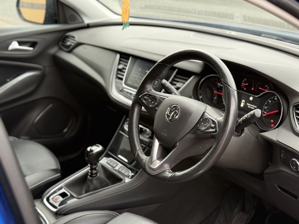 Vauxhall Grandland X Turbo Elite Nav MF67AFU Blue #2