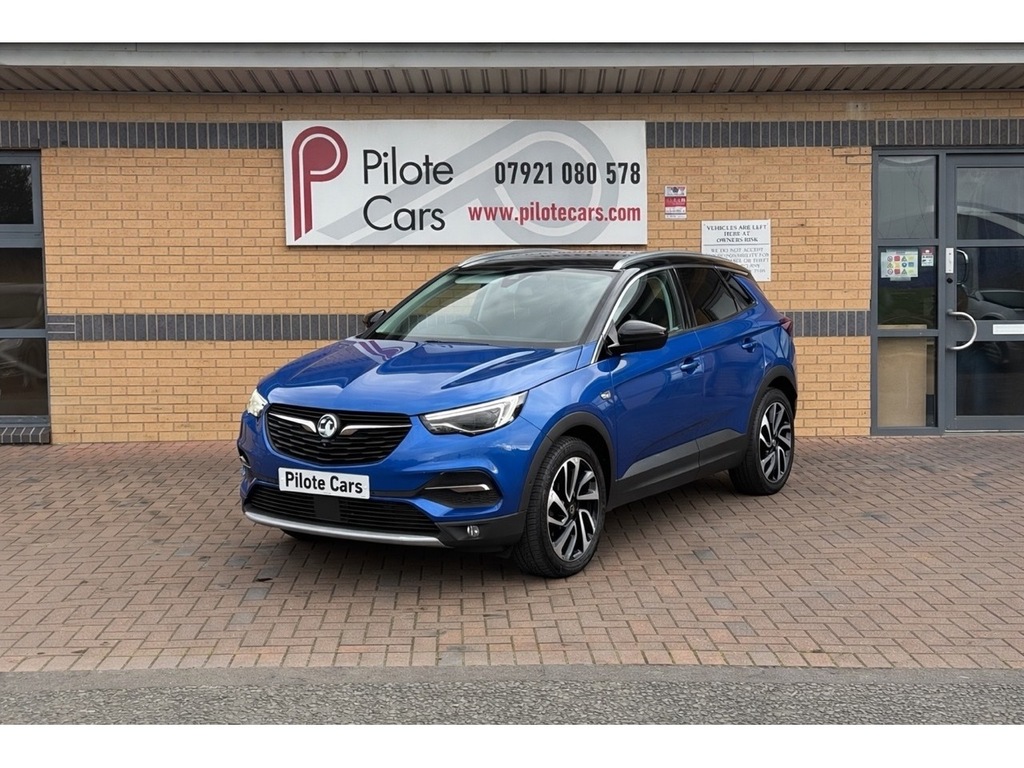 Vauxhall Grandland X Turbo Elite Nav MF67AFU Blue #3