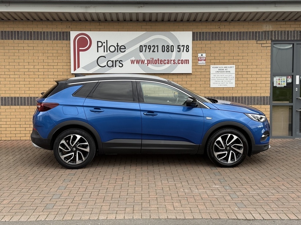 Vauxhall Grandland X Turbo Elite Nav MF67AFU Blue #6