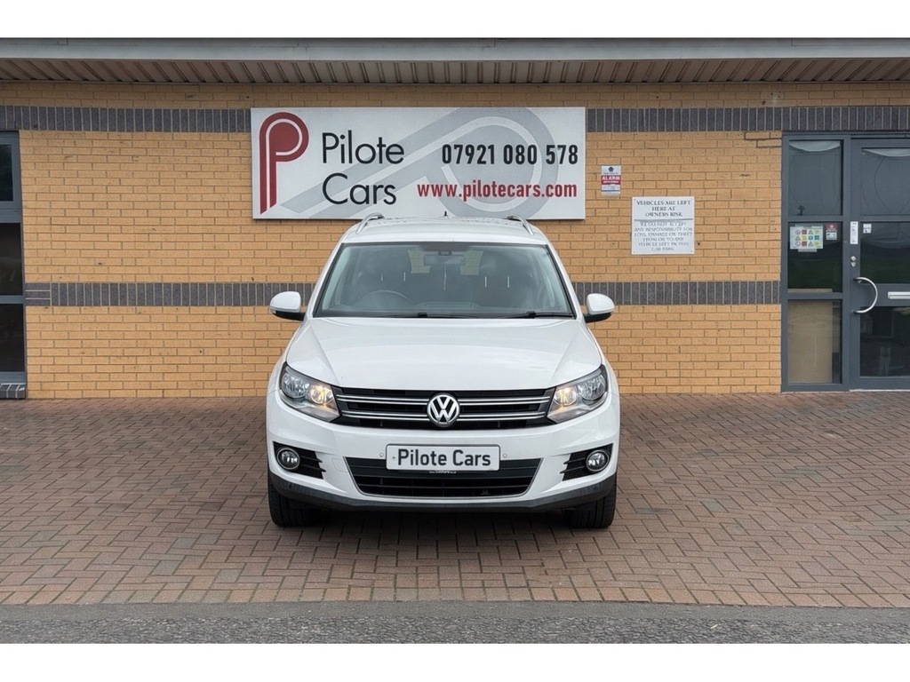 Volkswagen Tiguan Tdi Bluemotion Tech Match Edition L19WKR White #4