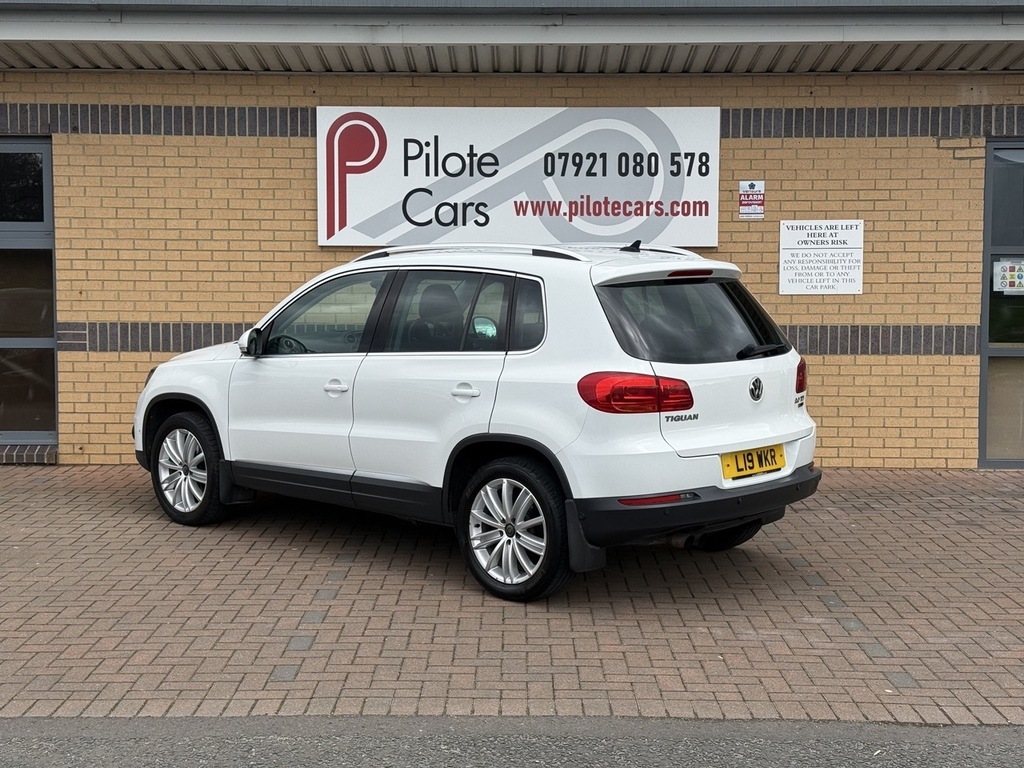 Volkswagen Tiguan Tdi Bluemotion Tech Match Edition L19WKR White #5