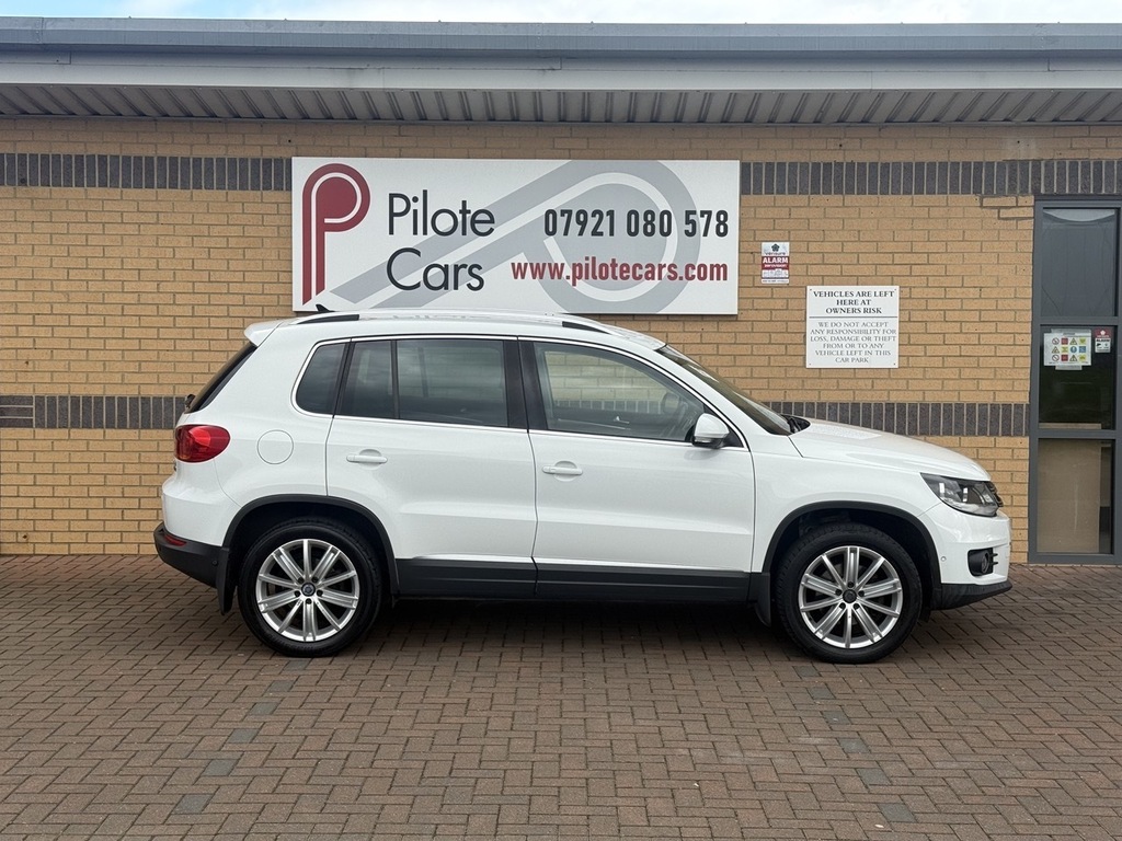Volkswagen Tiguan Tdi Bluemotion Tech Match Edition L19WKR White #6