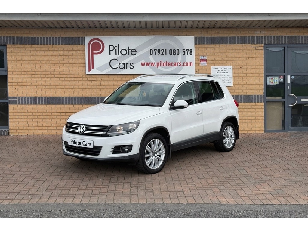 Volkswagen Tiguan Tdi Bluemotion Tech Match Edition L19WKR White #3