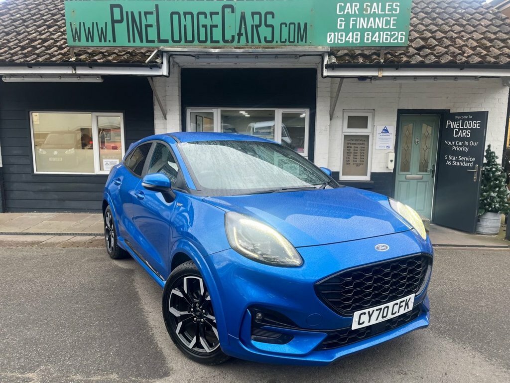 Ford Puma 1L St-line X Blue