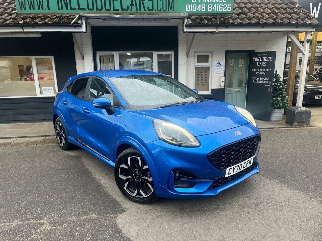 Ford Puma 1L St-line X CY70CFK Blue #6