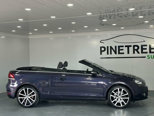 Volkswagen Golf 2.0 Tdi Bluemotion Tech Gt Cabriolet Ma Purple #4