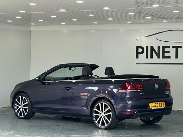 Volkswagen Golf 2.0 Tdi Bluemotion Tech Gt Cabriolet Ma Purple #5