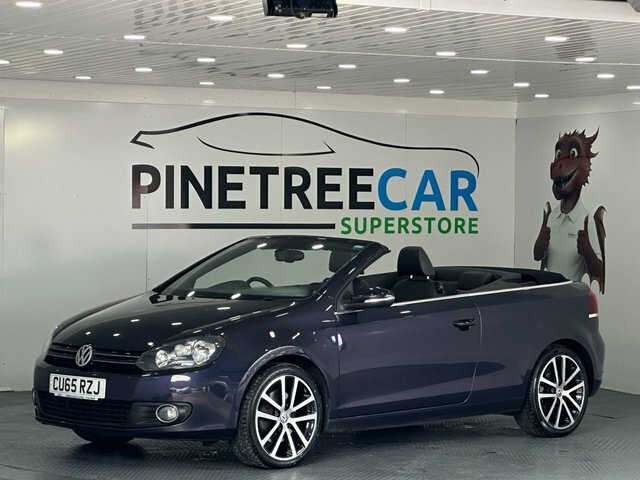 Volkswagen Golf 2.0 Tdi Bluemotion Tech Gt Cabriolet Ma Purple #2
