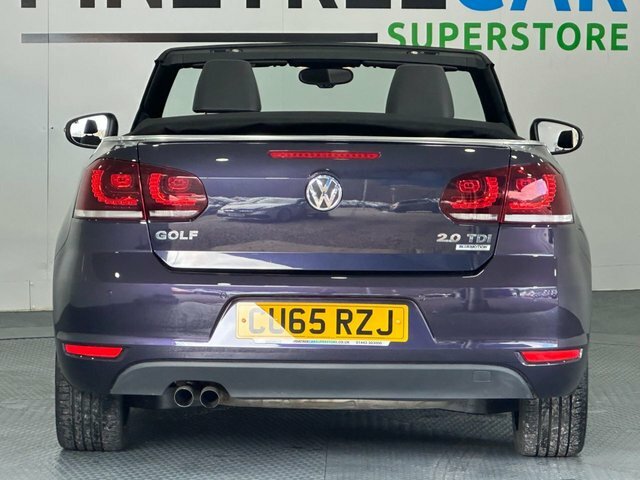 Volkswagen Golf 2.0 Tdi Bluemotion Tech Gt Cabriolet Ma Purple #6