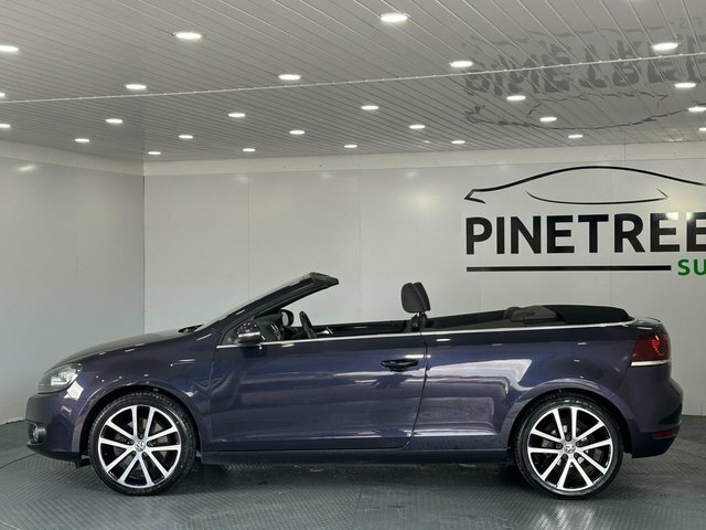 Volkswagen Golf 2.0 Tdi Bluemotion Tech Gt Cabriolet Ma Purple #3