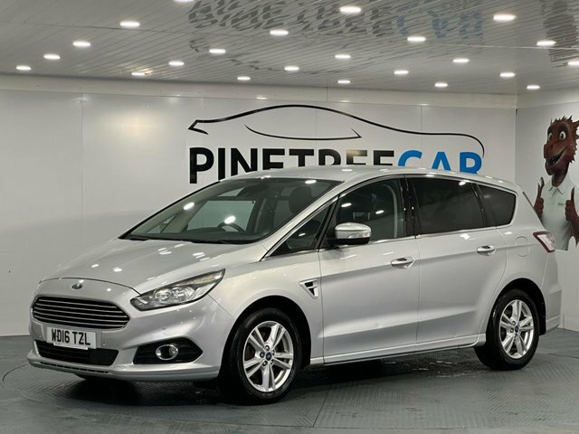 Ford S-Max 2.0 Tdci Titanium Mpv Euro 6 S Silver #2