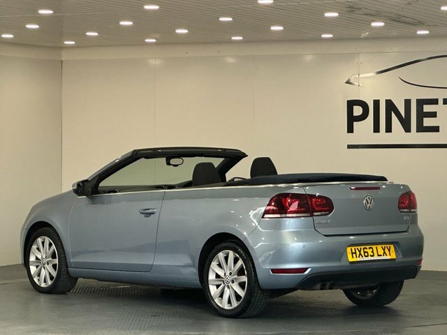 Volkswagen Golf 1.4 Tsi S Cabriolet Euro 5 122 HX63LXY Blue #5