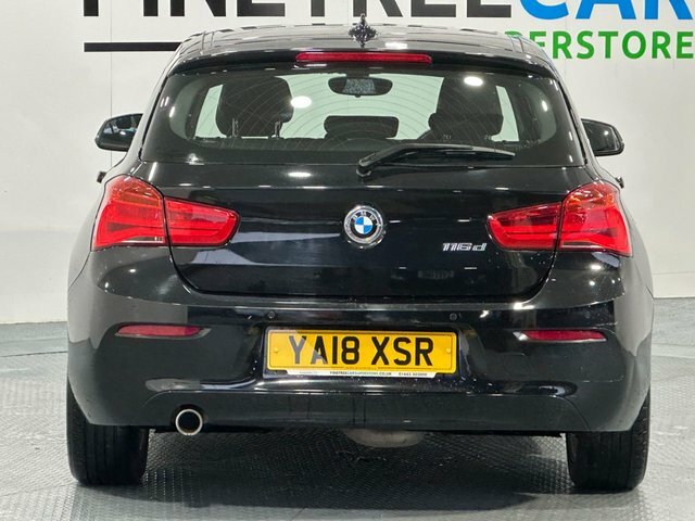 BMW 1 Series 1.5 116D Se Business Hatchback E YA18XSR Black #6