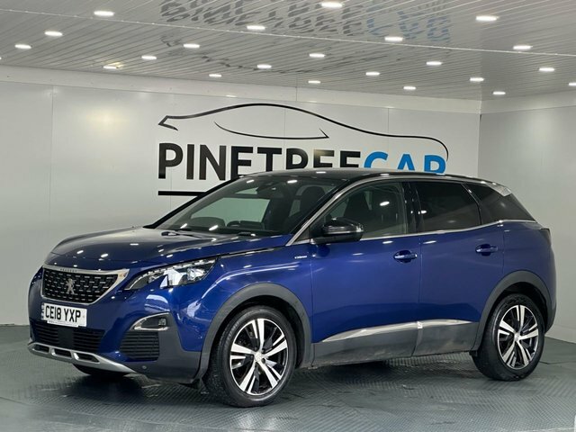 Peugeot 3008 1.2 Puretech Gt Line Suv Euro 6 CE18YXP Blue #3