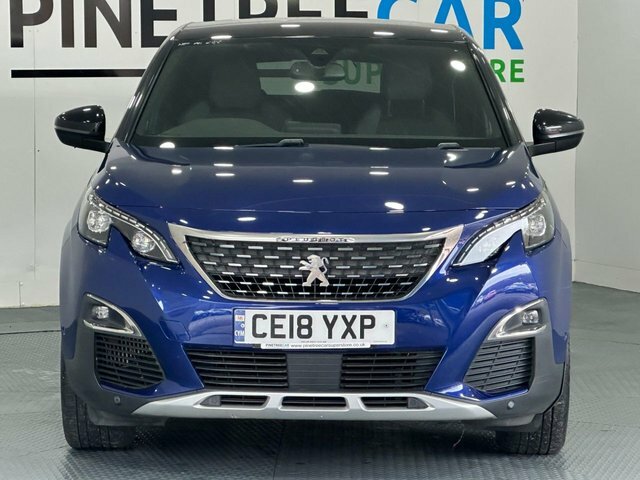 Peugeot 3008 1.2 Puretech Gt Line Suv Euro 6 CE18YXP Blue #2