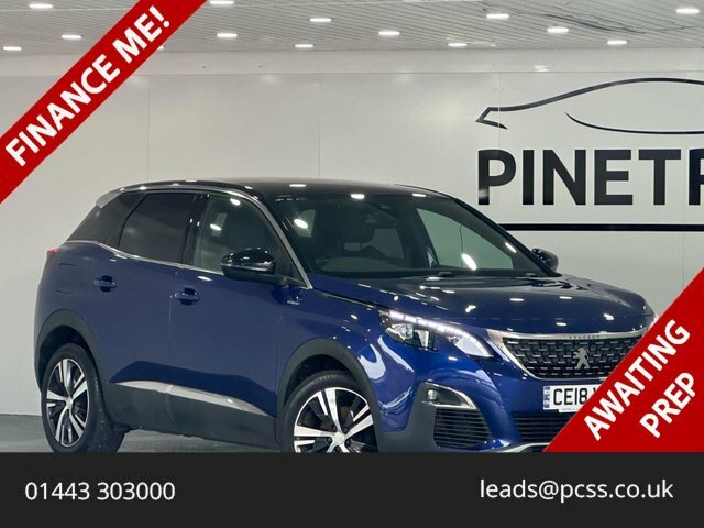 Peugeot 3008 1.2 Puretech Gt Line Suv Euro 6 Blue