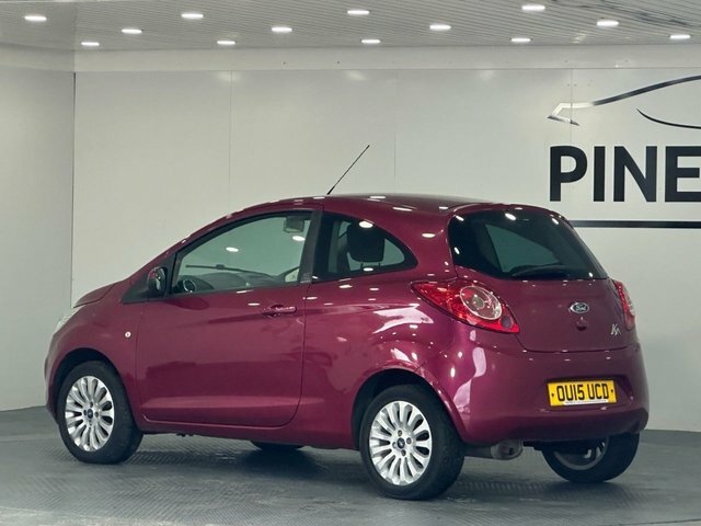 Ford KA 1.2 Zetec Hatchback Euro 5 S S OU15UCD Red #5